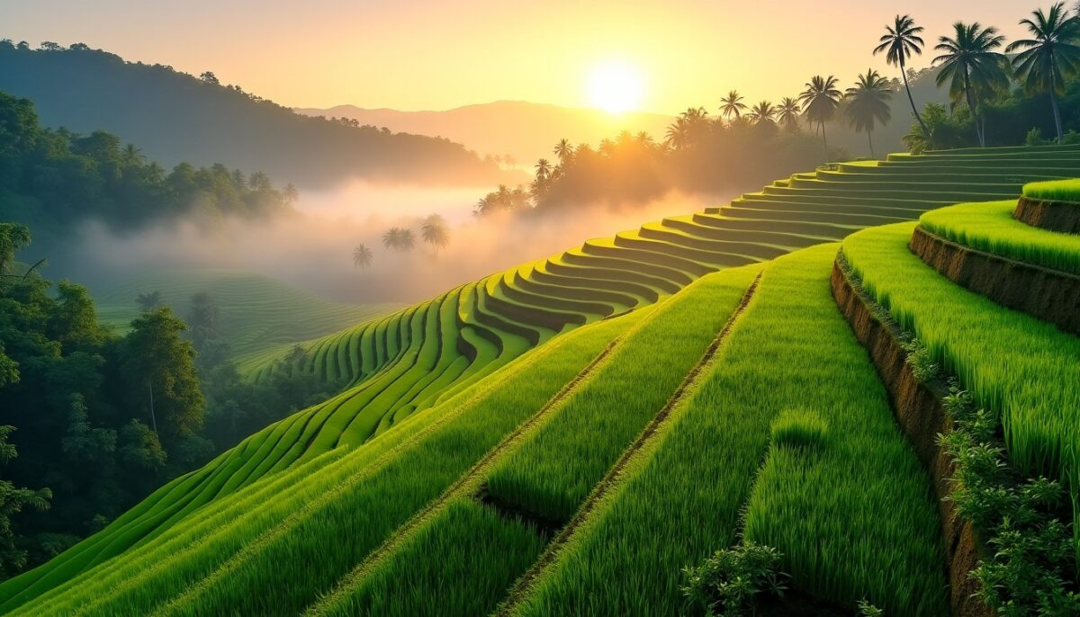 Plongez au cœur de la beauté secrète des rizières en terrasses de Bali