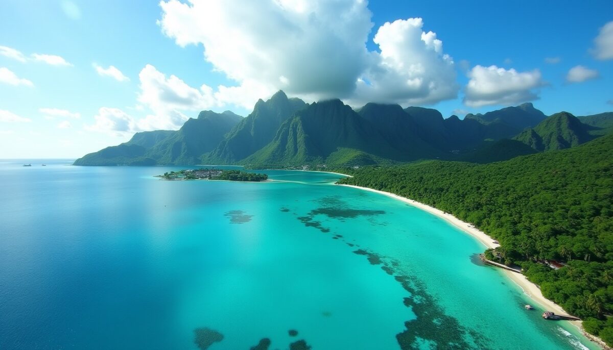 Tahiti et le Monde : Une Cartographie Précise au Cœur de la Polynésie Française