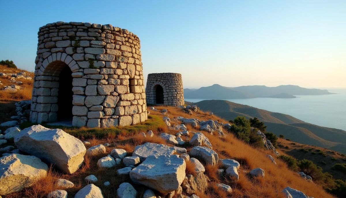 Váthia : exploration immersive du village abandonné du Magne en Grèce