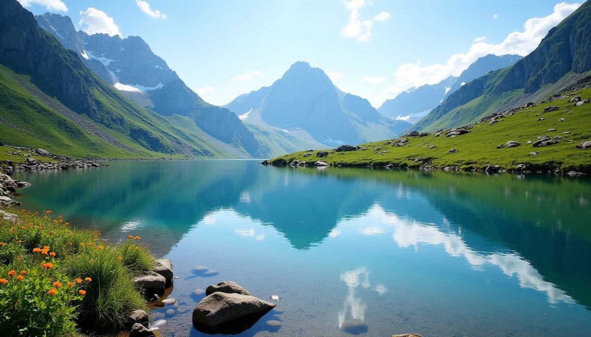 Découverte du Lac des Bouillouses aux coordonnées 42.5715623, 1.9991648