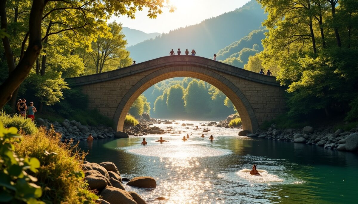 Découverte du Pont de la Cerise à Gilette : entre baignade rafraîchissante et randonnée en pleine nature