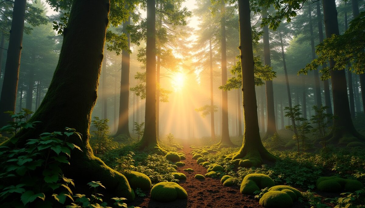 Explorez les mystères de la forêt de Mormal aux coordonnées 50.389169, 3.853723