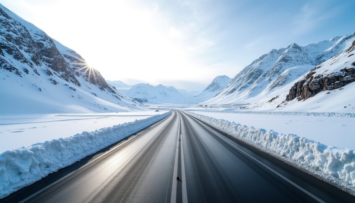 Aurlandsfjellet : la route enneigée la plus spectaculaire de Norvège