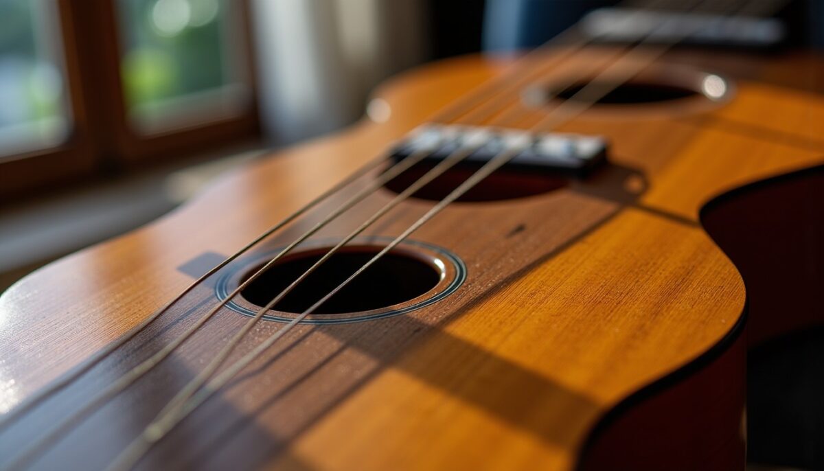 Évaluer la qualité d'une guitare : bois, frettes et résonance à tester